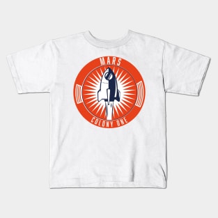 Mars Colony One logo Kids T-Shirt